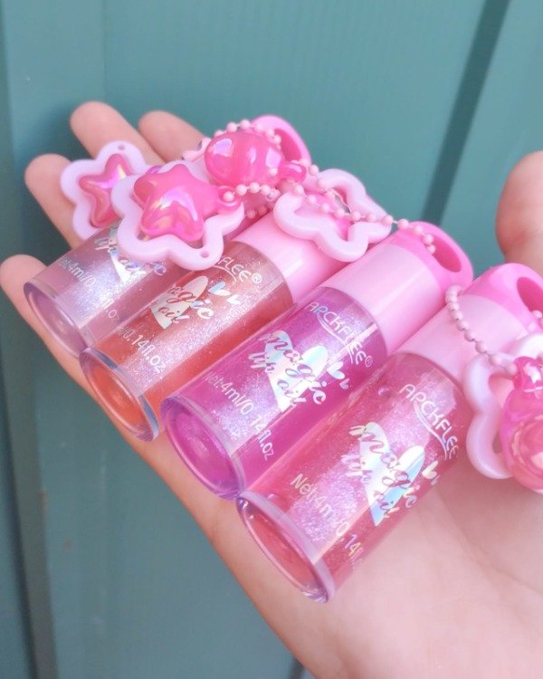 Producto - Gloss con llavero estrella