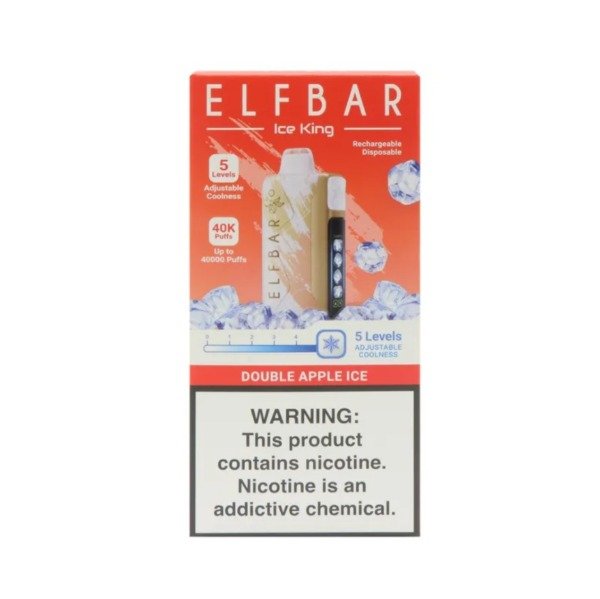 Producto - ElfBar Ice King 40.000 Puff Double Apple Ice