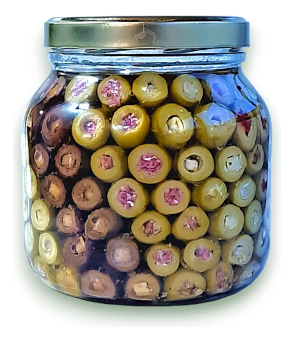 Producto - Aceitunas Rellenas Surtidas - Hilal x 1 Kilo