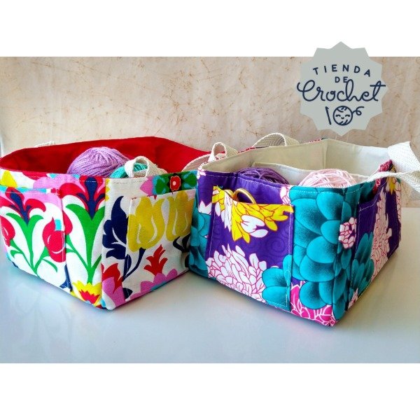 Producto - Canasto de Proyectos. Modelo Flores