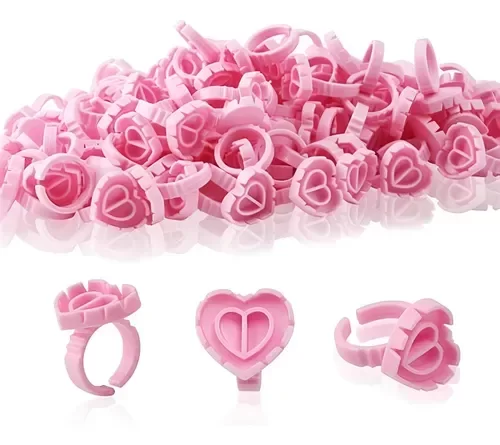 Producto - OJ49 ANILLO PORTA PEGAMENTO EN FORMA DE CORAZON BEAUTY JUNKO