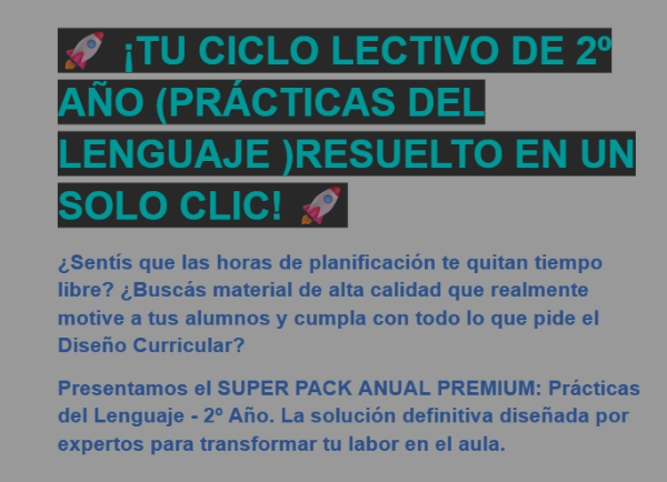 Producto - Prácticas del lenguaje 2 Pack anual