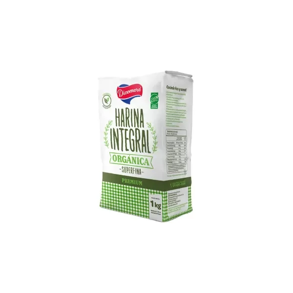 Producto - Harina de Trigo Integral Organica Superfina x 1kg - Dicomere