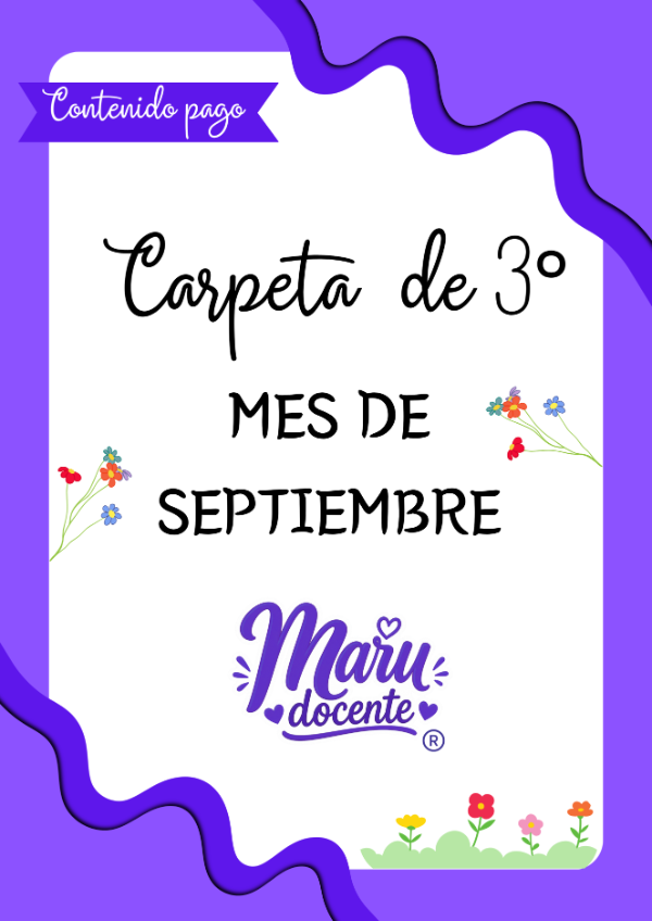 Producto - CARPETA TERCERO SEPTIEMBRE - 0