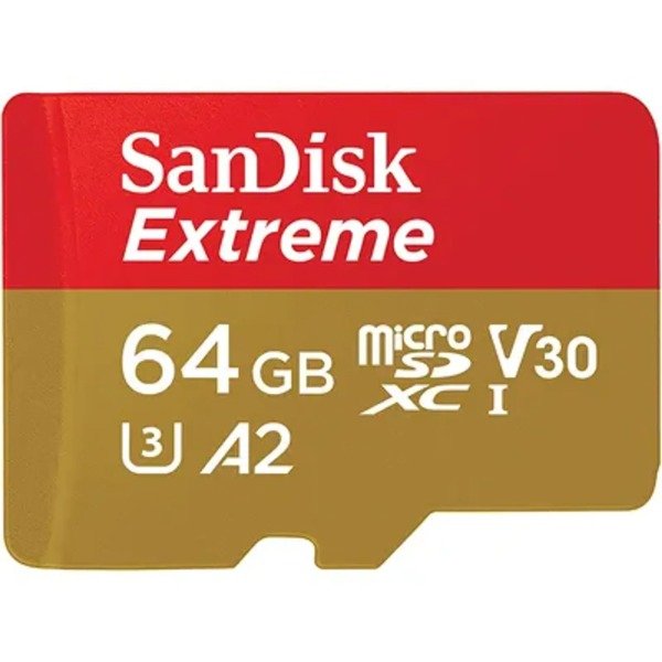 Producto - SanDisk Extreme SDSQXAH-064G - Microfono SD con Adaptador