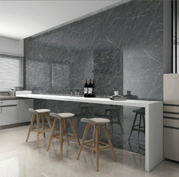 Producto - Placas símil mármol Sierra Gris - 0