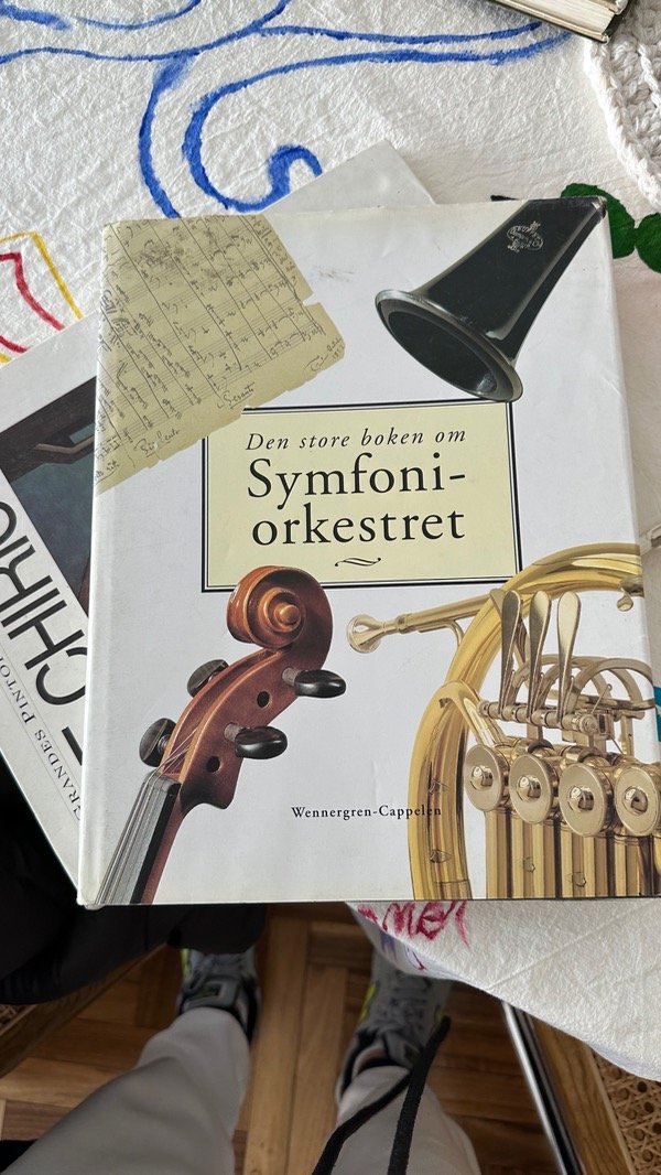 Producto - Libro noruego de la orquesta sinfónica