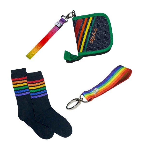 Producto - COMBO Billetera LLavero Medias