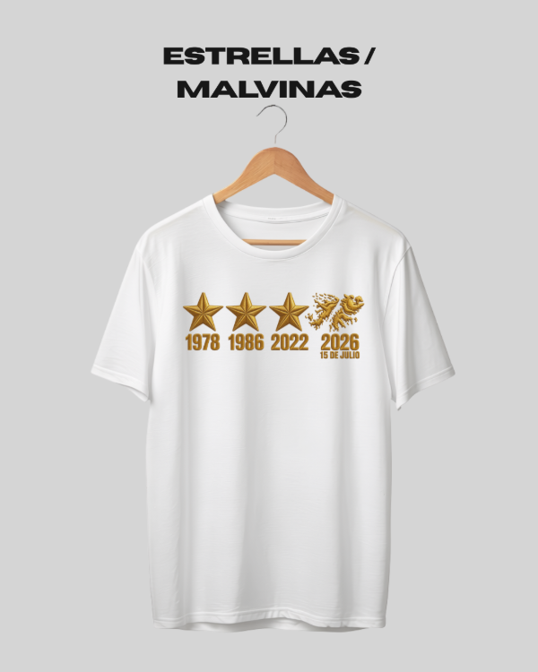 Producto - REMERA ESTRELLAS MALVINAS - 1