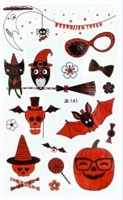 Producto - TATUAJES INDIVIDUALES HALLOWEEN