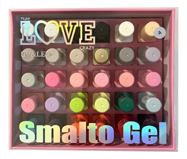 Producto - Caja X30 esmlates semi 5ml SERIE A