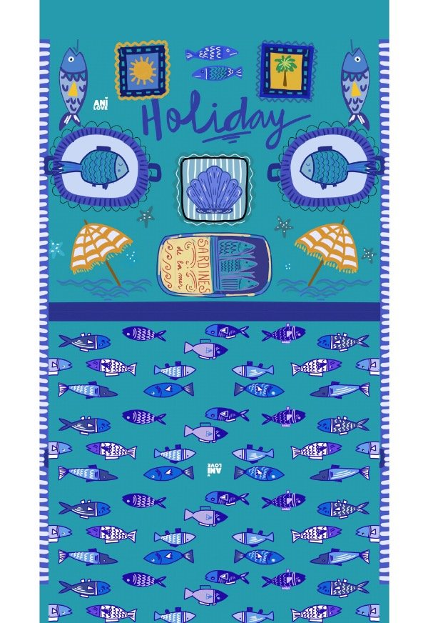 Producto - Bolso Holiday Turquesa