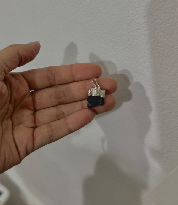 Producto - DIJE PIEDRA NATURAL GEODA MEDIANO AGATA HUMO