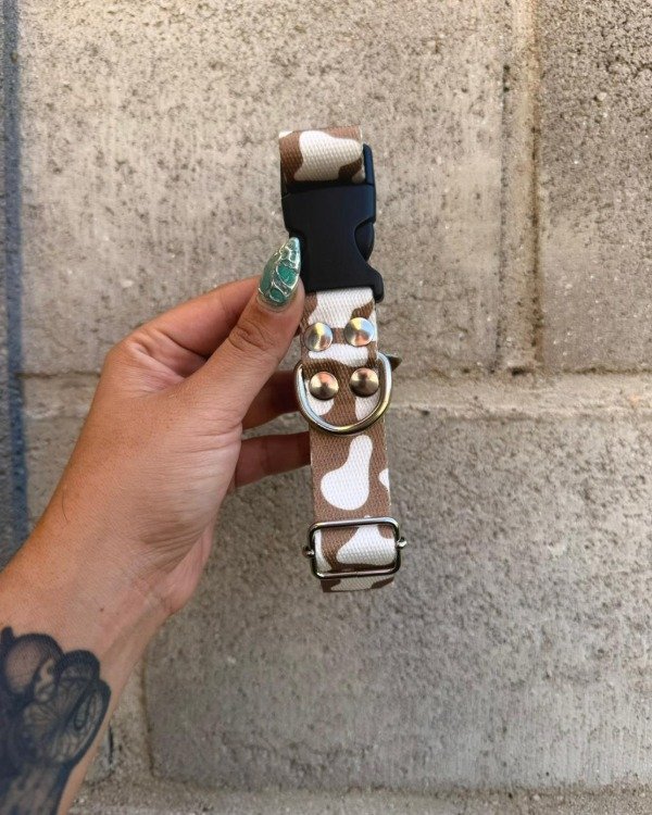 Producto - Collar VAQUITA BROWN