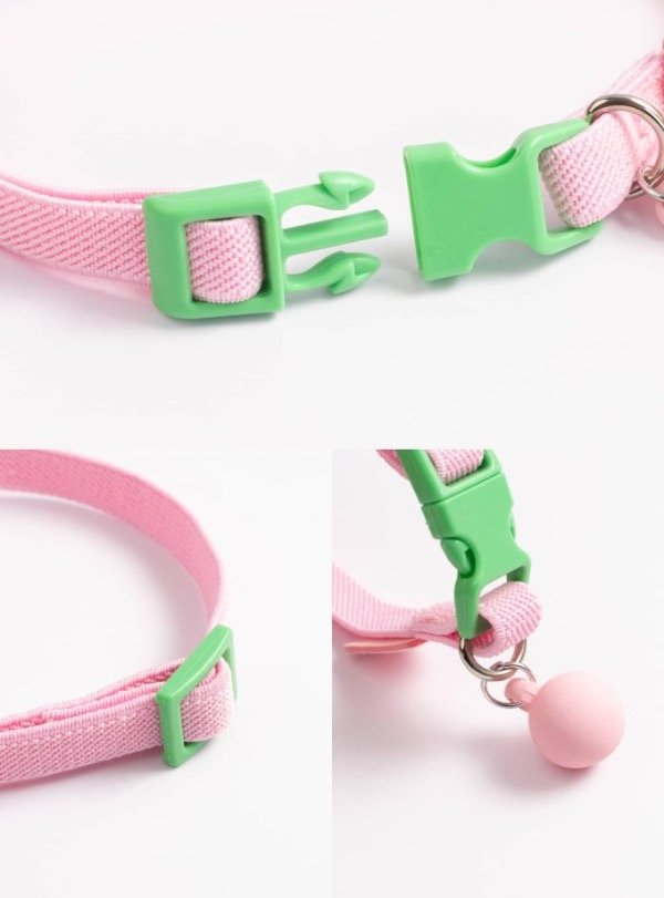 Producto - COLLAR ELÁSTICO CON PELOTITA REGULABLE HASTA 34cm - 3