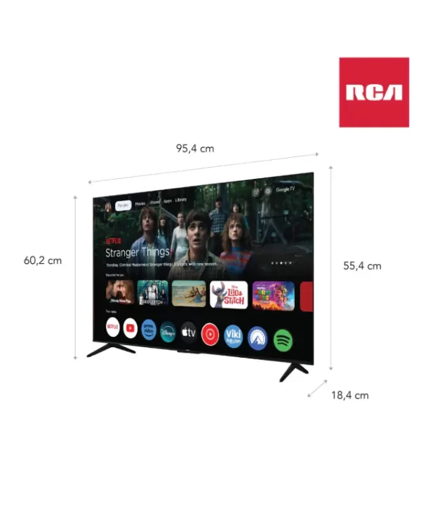 Producto - TV RCA 43" R43GL100 Full HD Google TV Bluetooth - 1