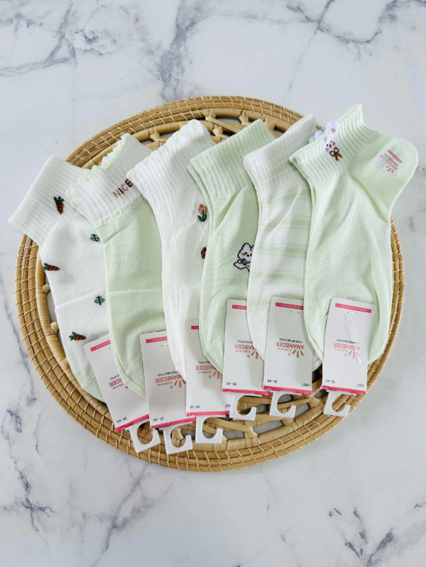 Producto - DOCENA MEDIA CAÑA AMANECER Conejito verde - adulto DAMA