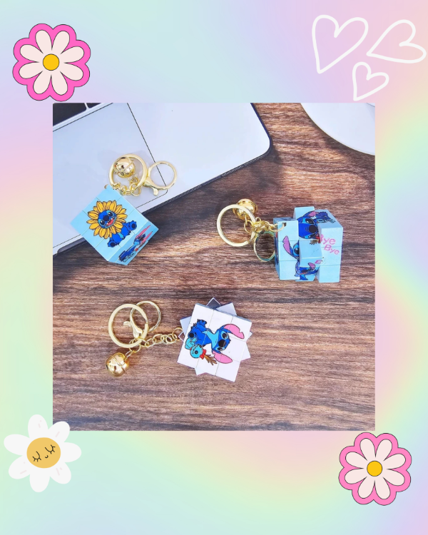 Producto - Llavero Cubo Rubik Stitch