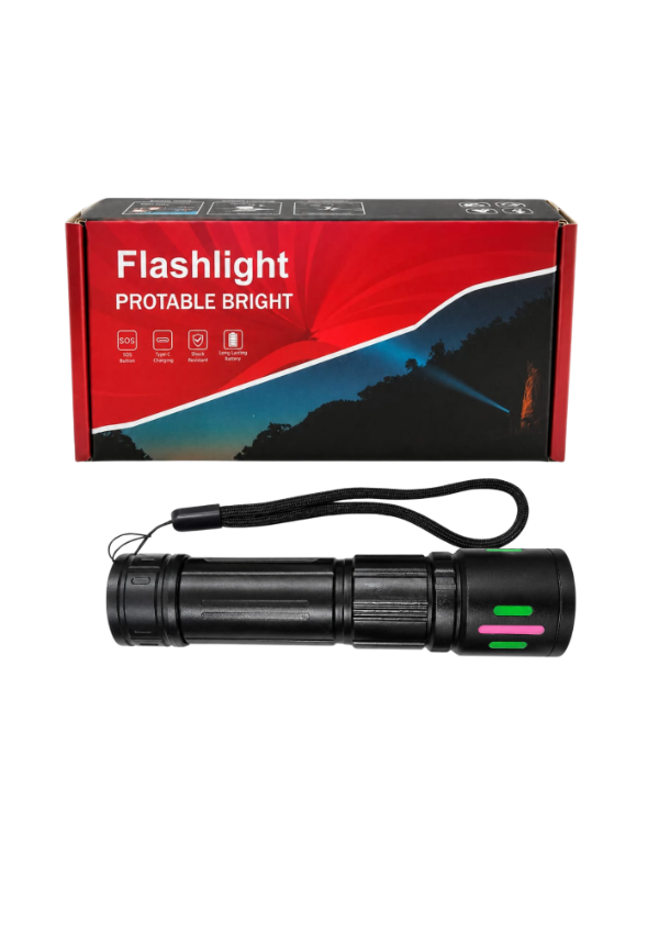Producto - LINTERNA RECARGABLE 2824