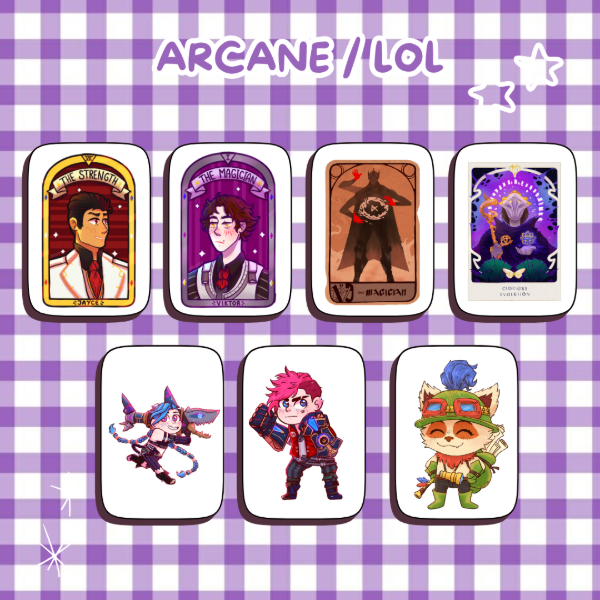 Producto - Sticker - Arcane/LOL