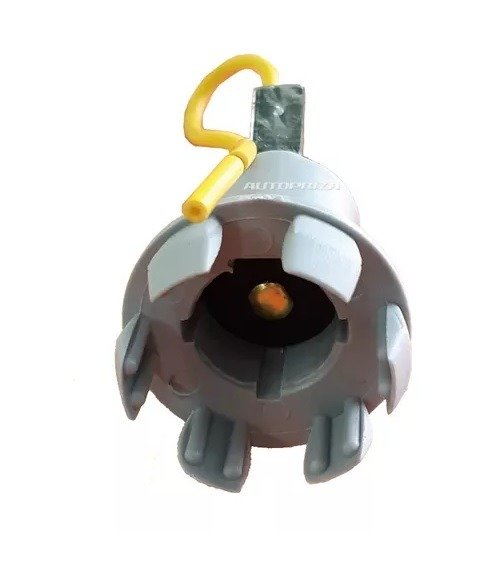 Producto - PORTA LÁMPARAS PLÁSTICO PARA LÁMPARA  1 POLO ARAÑA A PRESIÓN