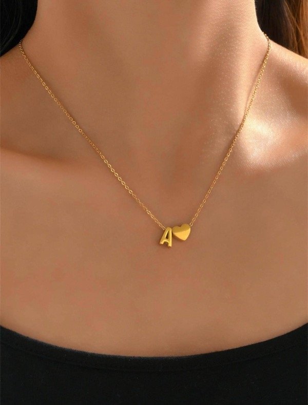 Producto - Collar Inicial (A) A.D.