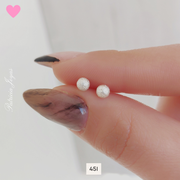 Producto - Aros abridores bolita mini esmerilados