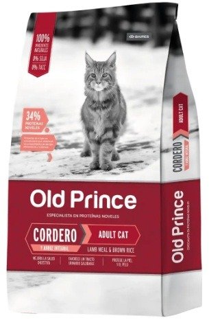 Producto - Old Prince - Proteínas Noveles Gatos Adultos Cordero y Arroz Integral