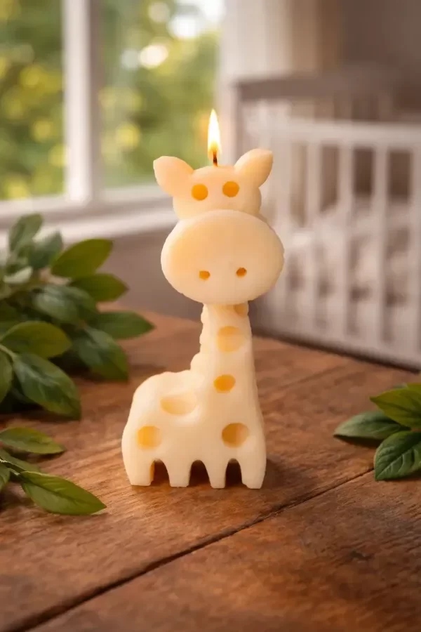 Producto - Velas de Molde - Cera de Soja - Jirafas - Pack x 10 Unid.