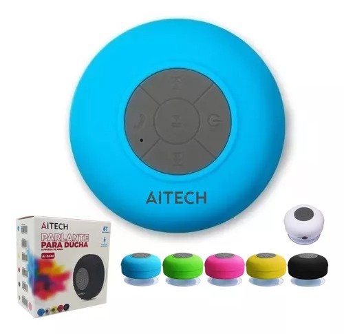 Producto - Parlante Aitech AI-8340 Bluetooth para Ducha