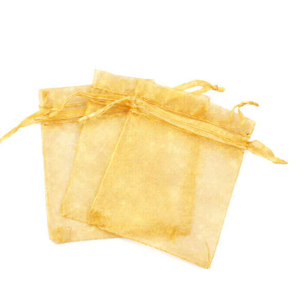 Producto - BOLSA ORGANZA DORADA