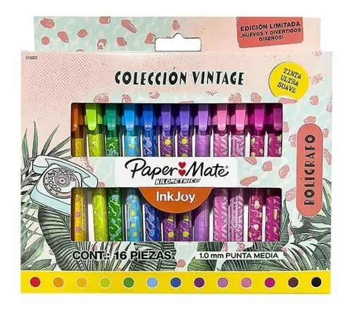 Producto - BOLIGRAFO PAPER MATE COLOR X16 UNID EN CAJA