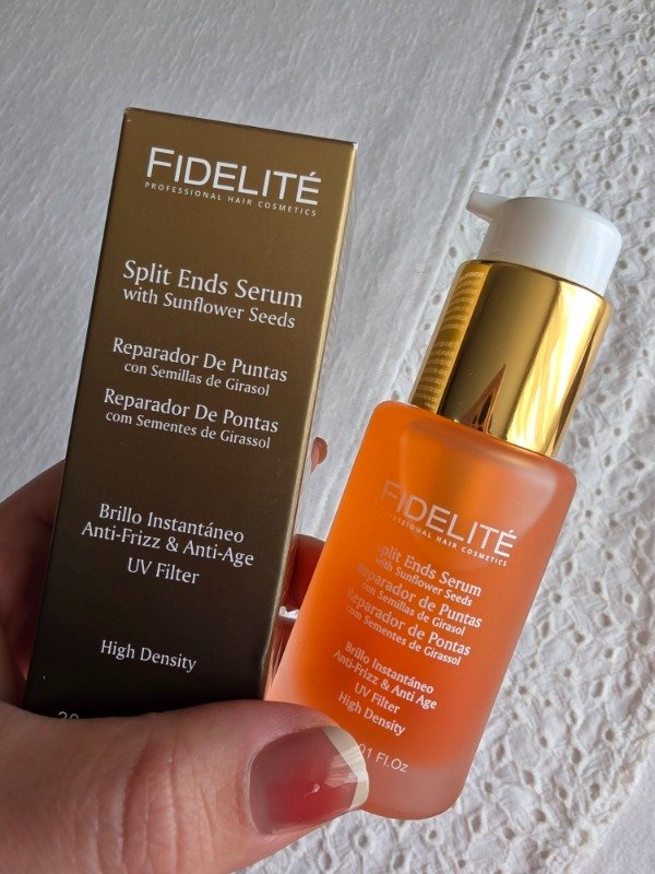 Producto - Reparador de puntas semillas de girasol Fidelite 30ml Nutrición Capilar