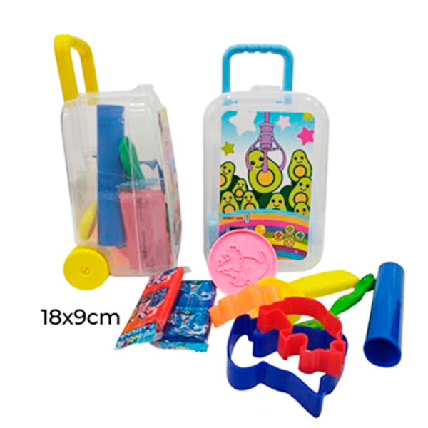 Producto - VALIJA CARRY CON MASA Y MOLDES