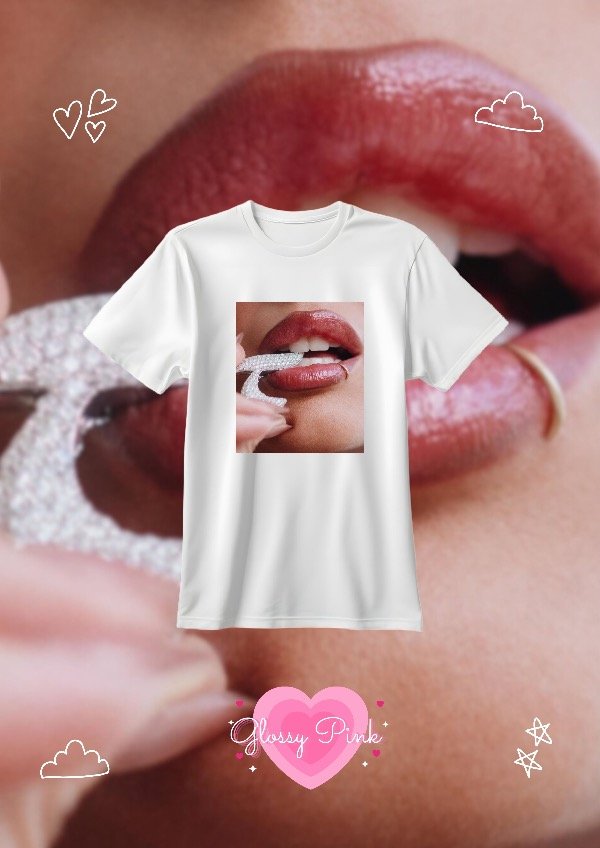 Producto - Remera Labios De Fresa - DTF