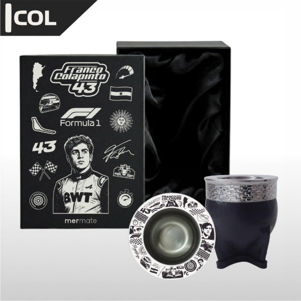 Producto - BOX MATE CON BOMBILLA Y CAJA DE PRESENTACIÓN EXCLUSIVO F1 FRANCO COLAPINTO - 6