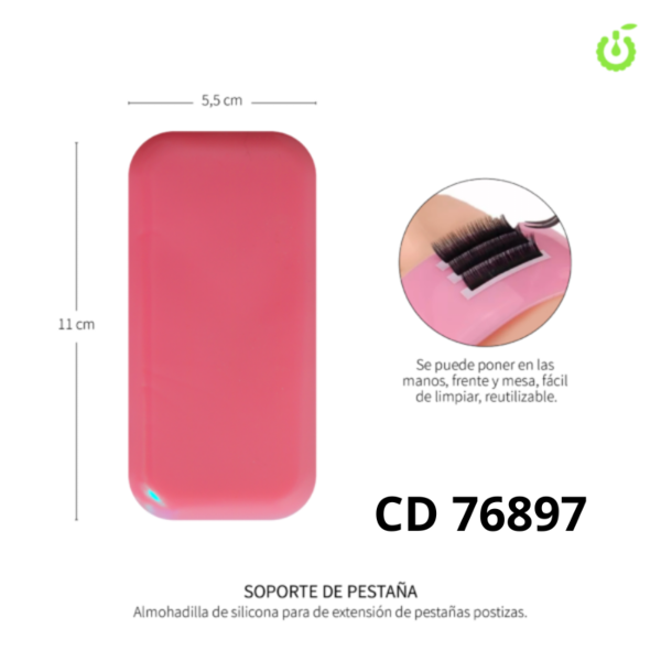 Producto - BASE SILICONA PORTA PESTAÑAS CHERIMOYA