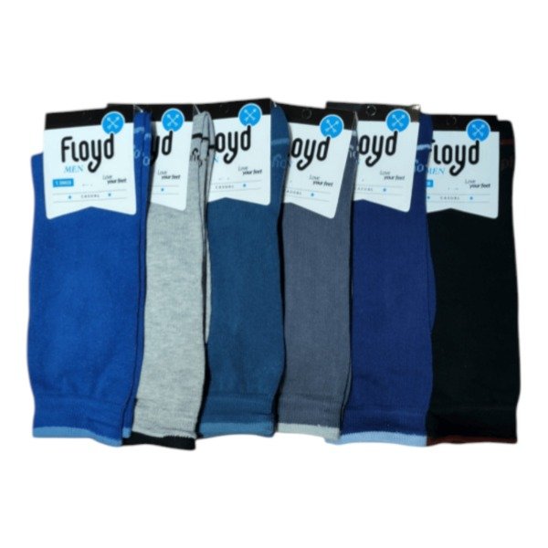Producto - Media Caña Hombre Termica Algodon x12 Pares FloydArt.1418/16