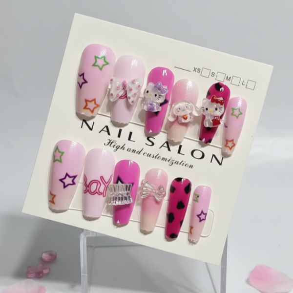 Producto - Uñas postizas Largas Modelo 9