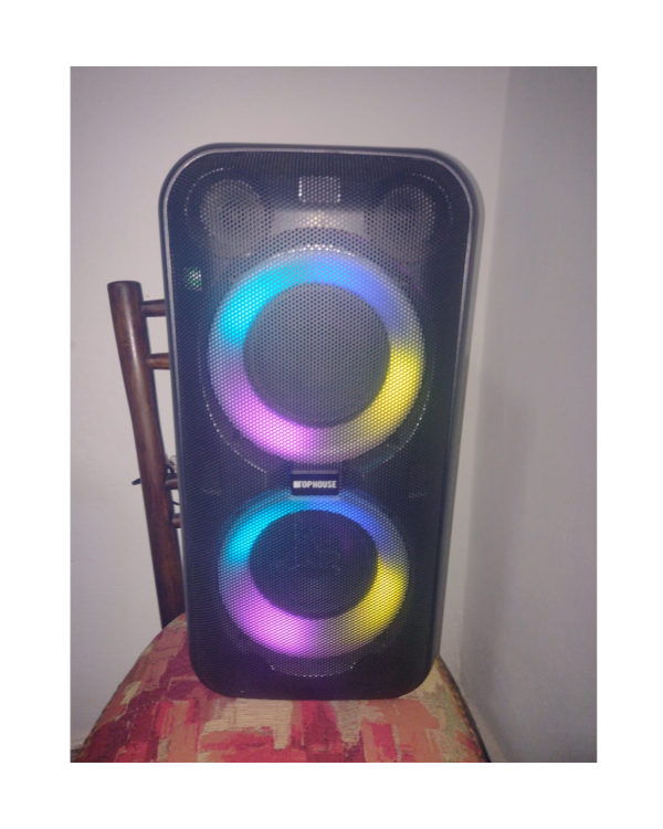 Producto - Parlante Portátil TOP HOUSE D2605 60 W / Bluetooth y salida Aux