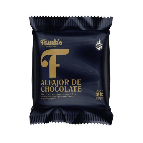 Producto - Alfajor de Chocolate x 50g FRANK S