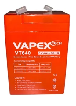 Producto - Batería de Gel 6V 4Ah Marca Vapex