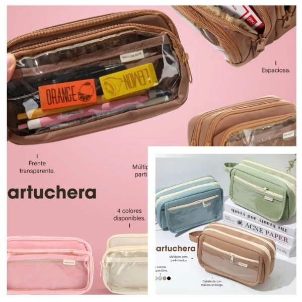 Producto - CARTUCHERA 3 ORANGE