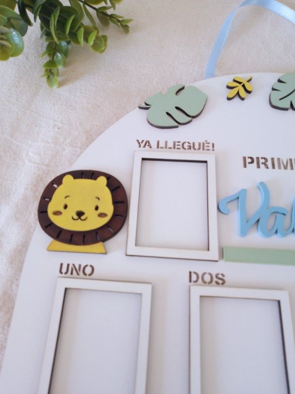 Producto - Cartel / tablón de primer año animalitos de la selva - 1