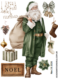 Producto - Lámina termotransferible PLANCHA colección navidad nav26