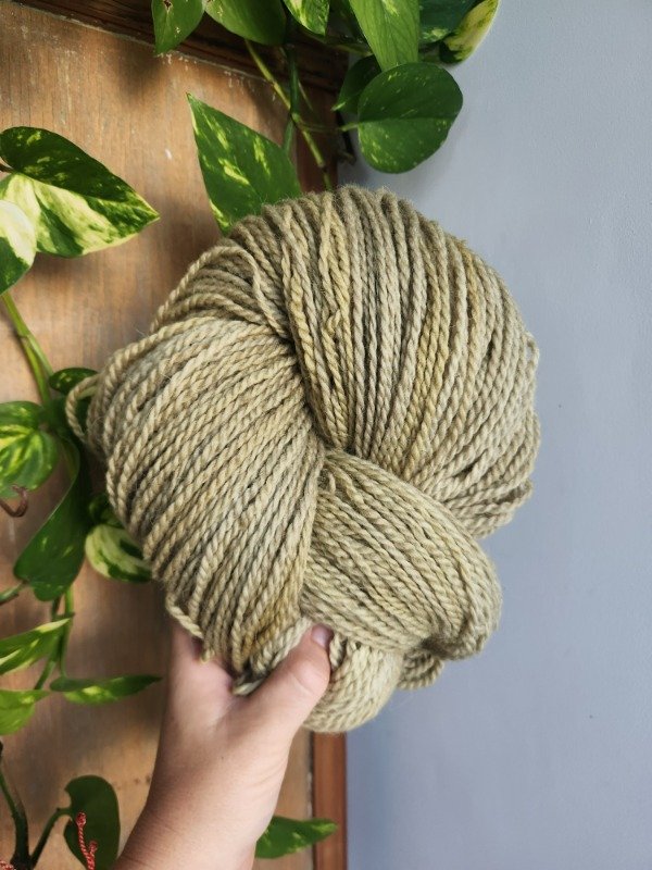 Producto - Kit Verde Oliva - 610gr - lana doble cabo