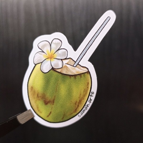 Producto - Sticker 119 - Coco fresco