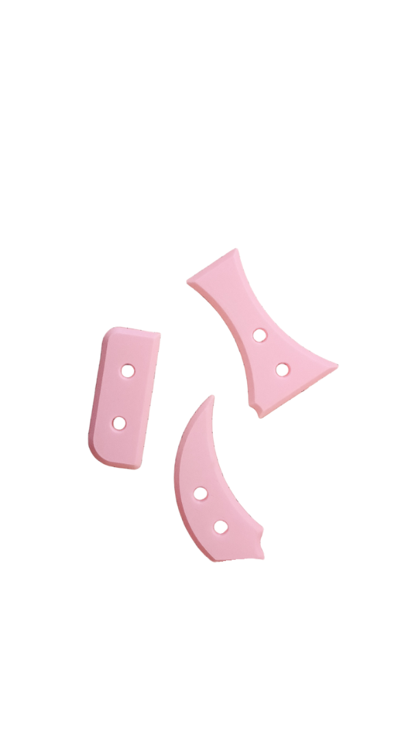 Producto - Set X3 Lamas Cerámica Alfarería Arcilla