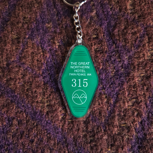 Producto - Llavero Acrilico Twin Peaks