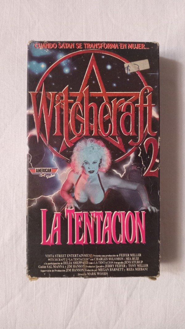 Producto - Witchcraft II: The Temptator. 1990, Transeuropa. Vhs. - 0